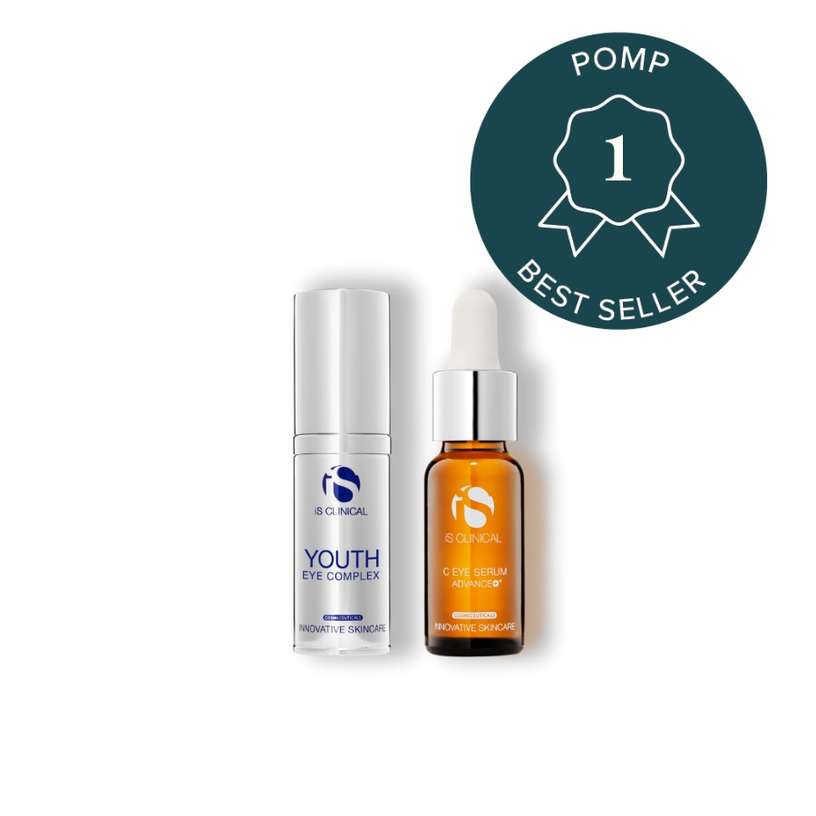 iS Clinical Youth Eye Complex + C Eye Serum Advance+ Bundle (0.5 oz. / 15 g + 0.5 fl. oz.)