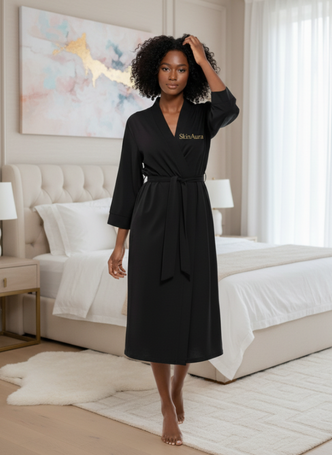 SkinAura Kimono Robe